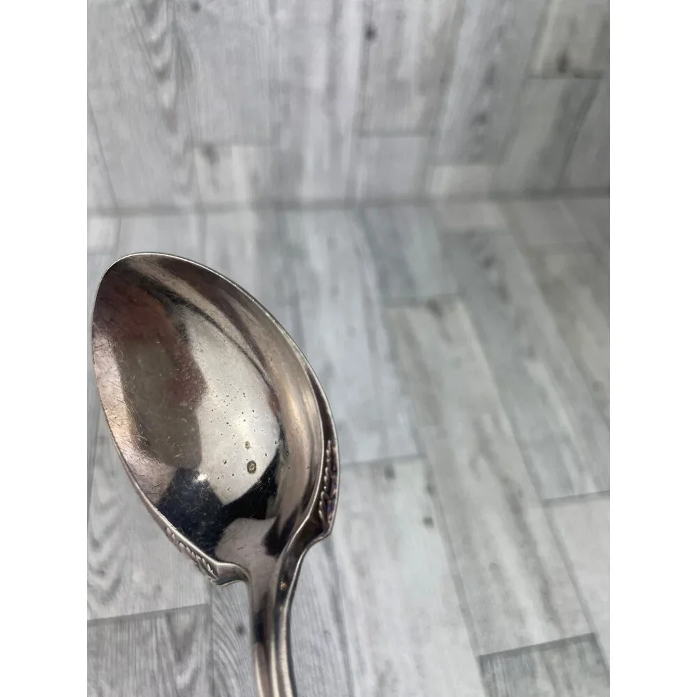 1847 Rodgers Bros XS Triple Silver Plate Sugar Spoon Old Colony